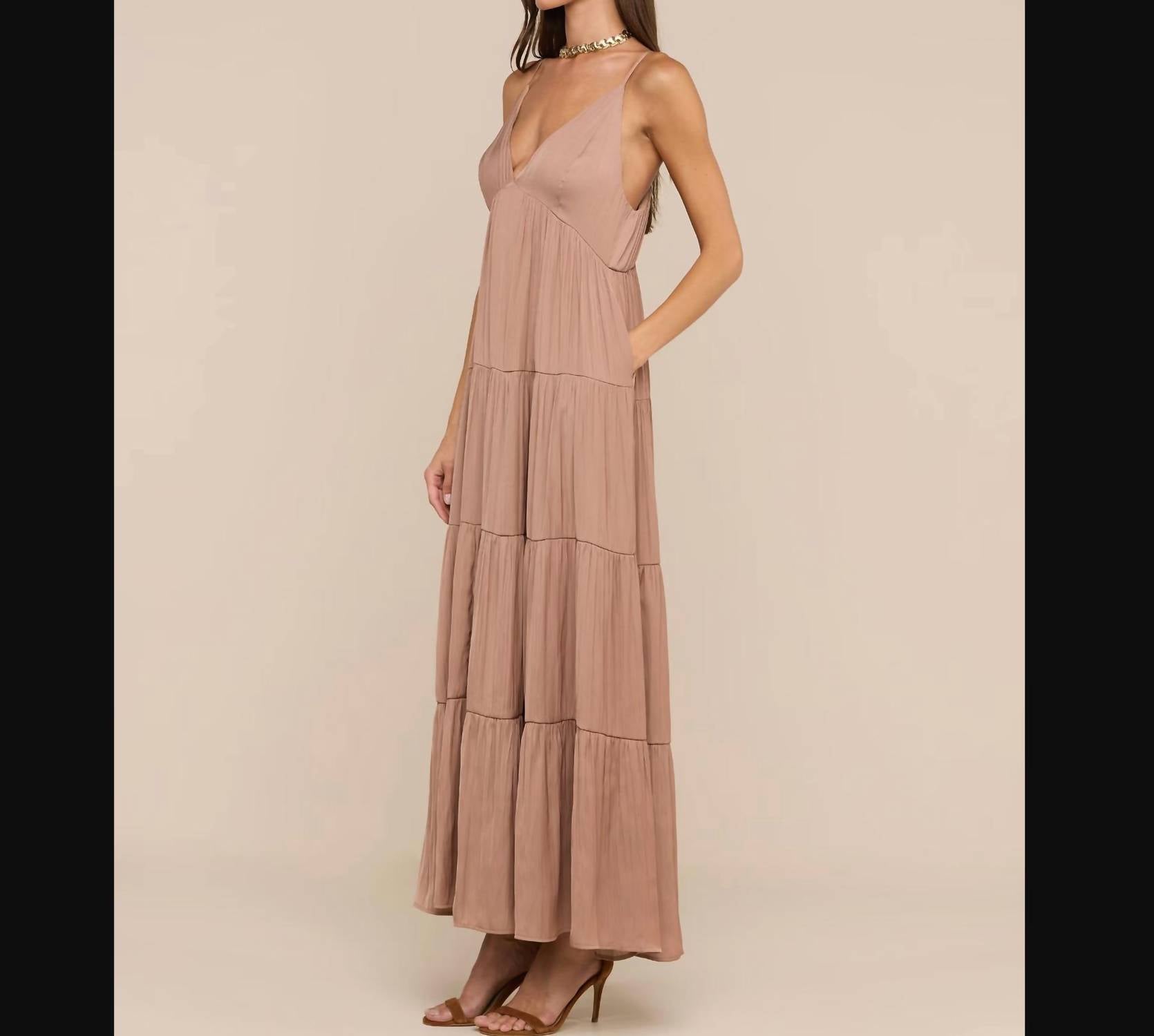 L'Agence - Women's Lua Tiered Maxi Dress