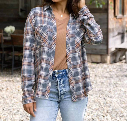 Grace And Lace - Favorite Button Up Plaid