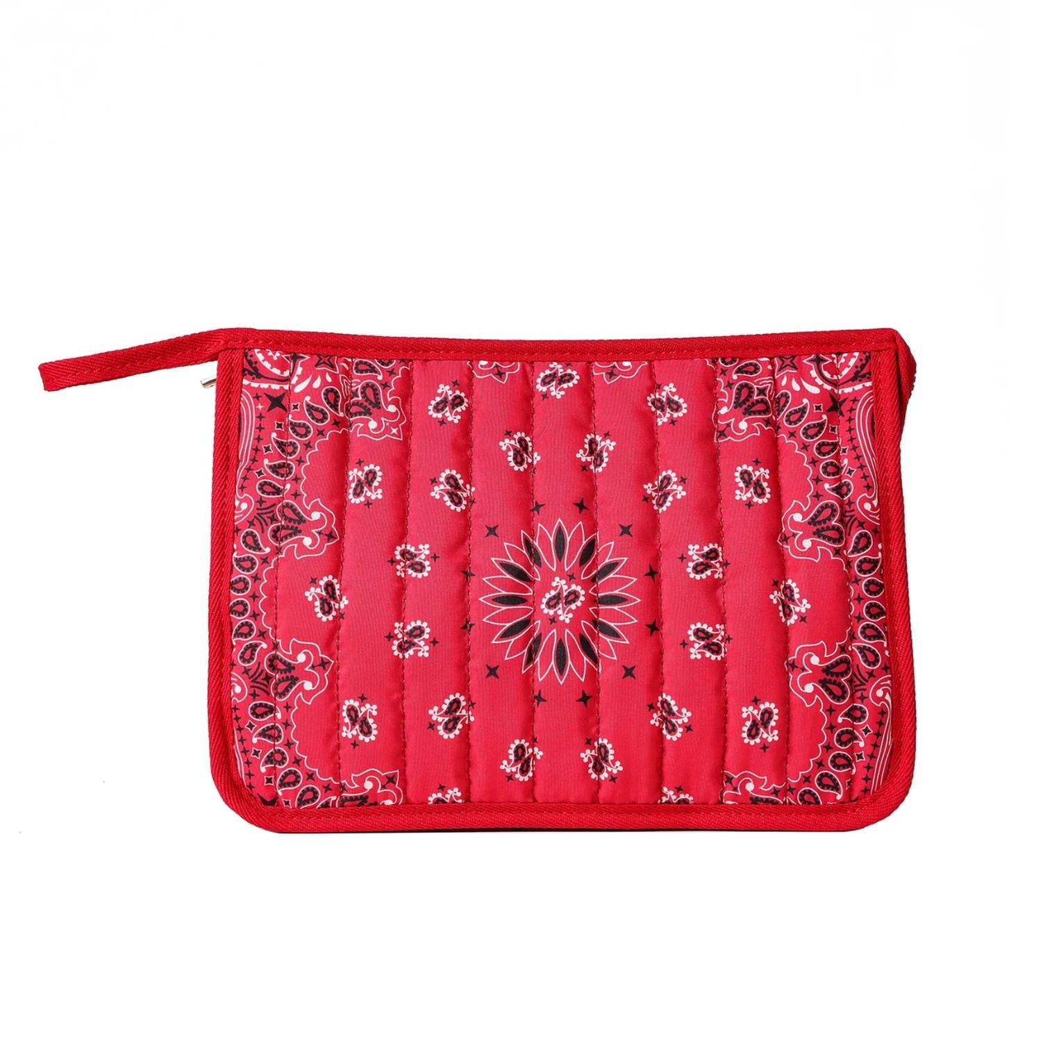 Haute Shore - Women's Quilted Bandana Pouch Bag