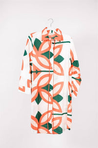 Modaposa - Carlotta Midi Shirt Dress Moroccan Picturesque