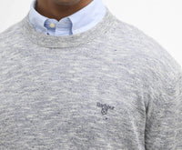 Barbour - Flaxby Linen Blend Crew Neck Sweater