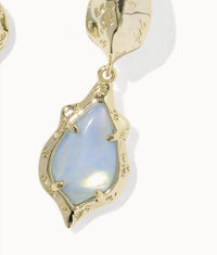 Kendra Scott - Women's Adriana Scallop Frame Huggie Earrings