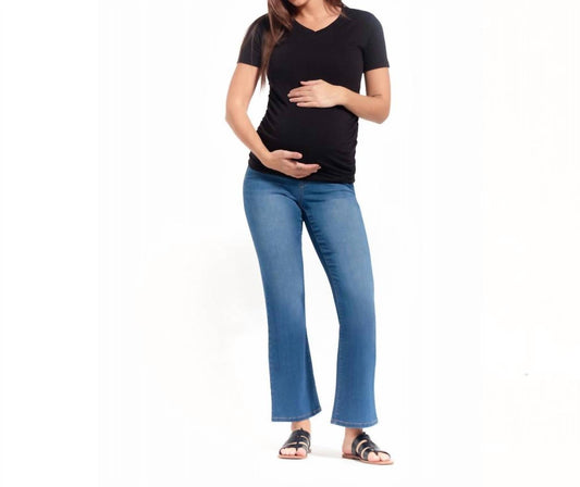 1822 Denim - 30" Maternity Slim Boot Jean with Bellyband