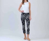 Clara Sunwoo - Soft Crepe Knit Pull-on Capri