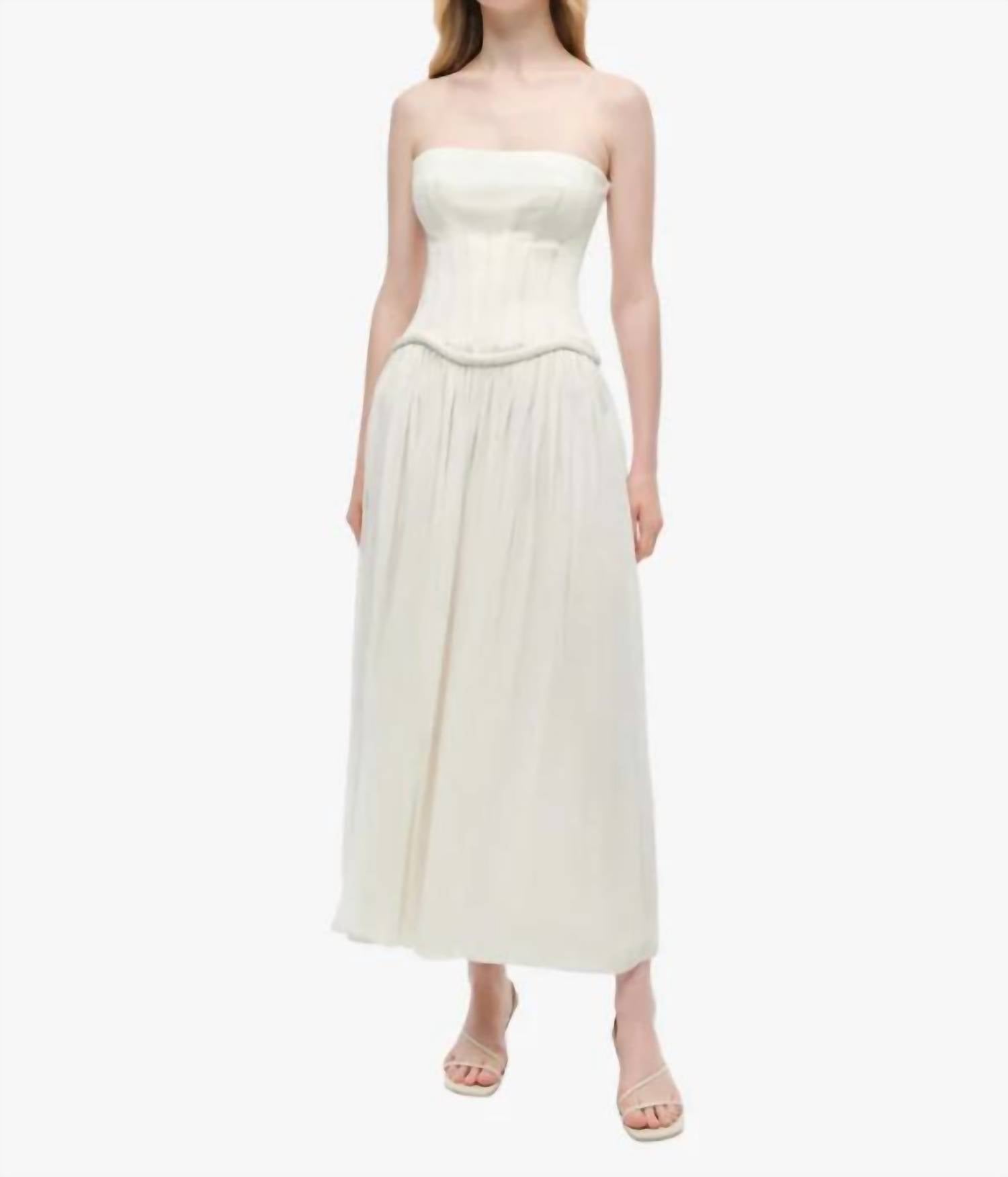 Simkhai - Adalys Strapless Jersey Dress