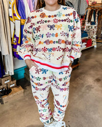 Queen Of Sparkles - Candy Garland Joggers