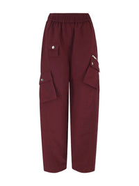 Ganni - Twill Suiting Elastic Pants