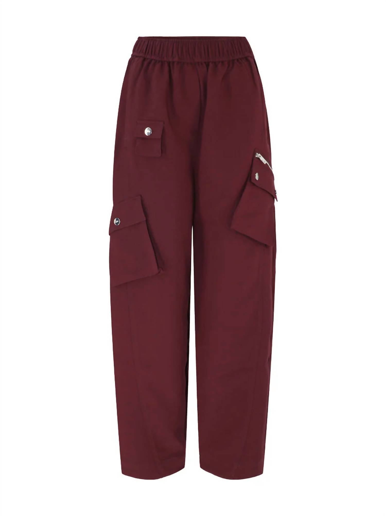 Ganni - Twill Suiting Elastic Pants