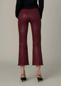 Joe'S Jeans - Callie Coated Cropped Bootcut Jeans