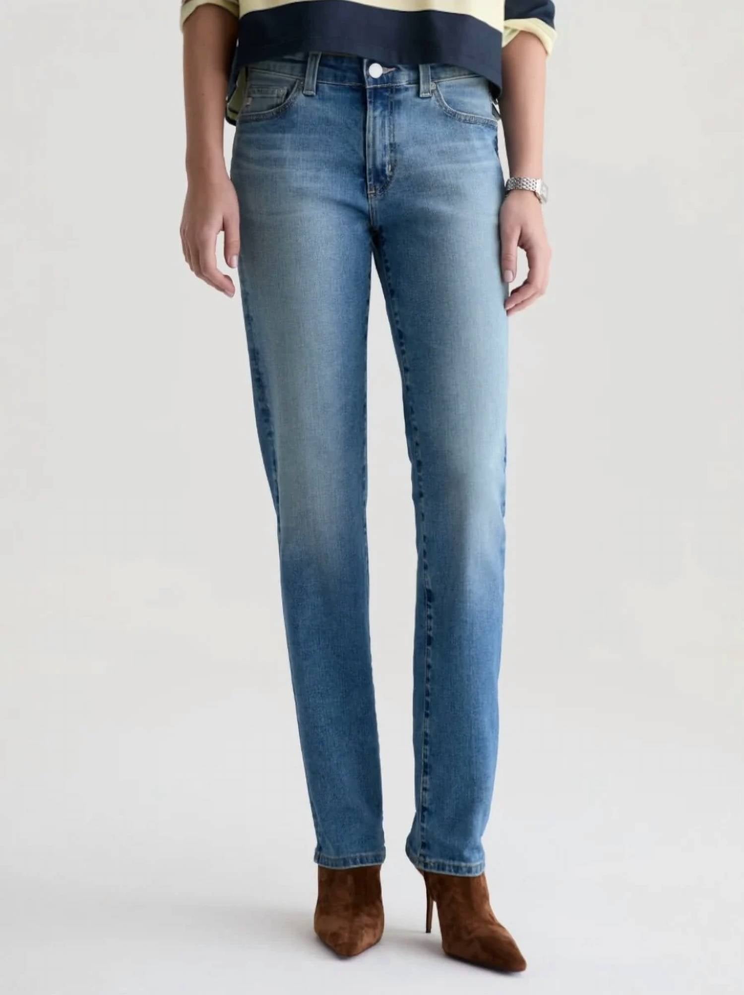 Ag Jeans - Sandra Low-rise Straight Jeans
