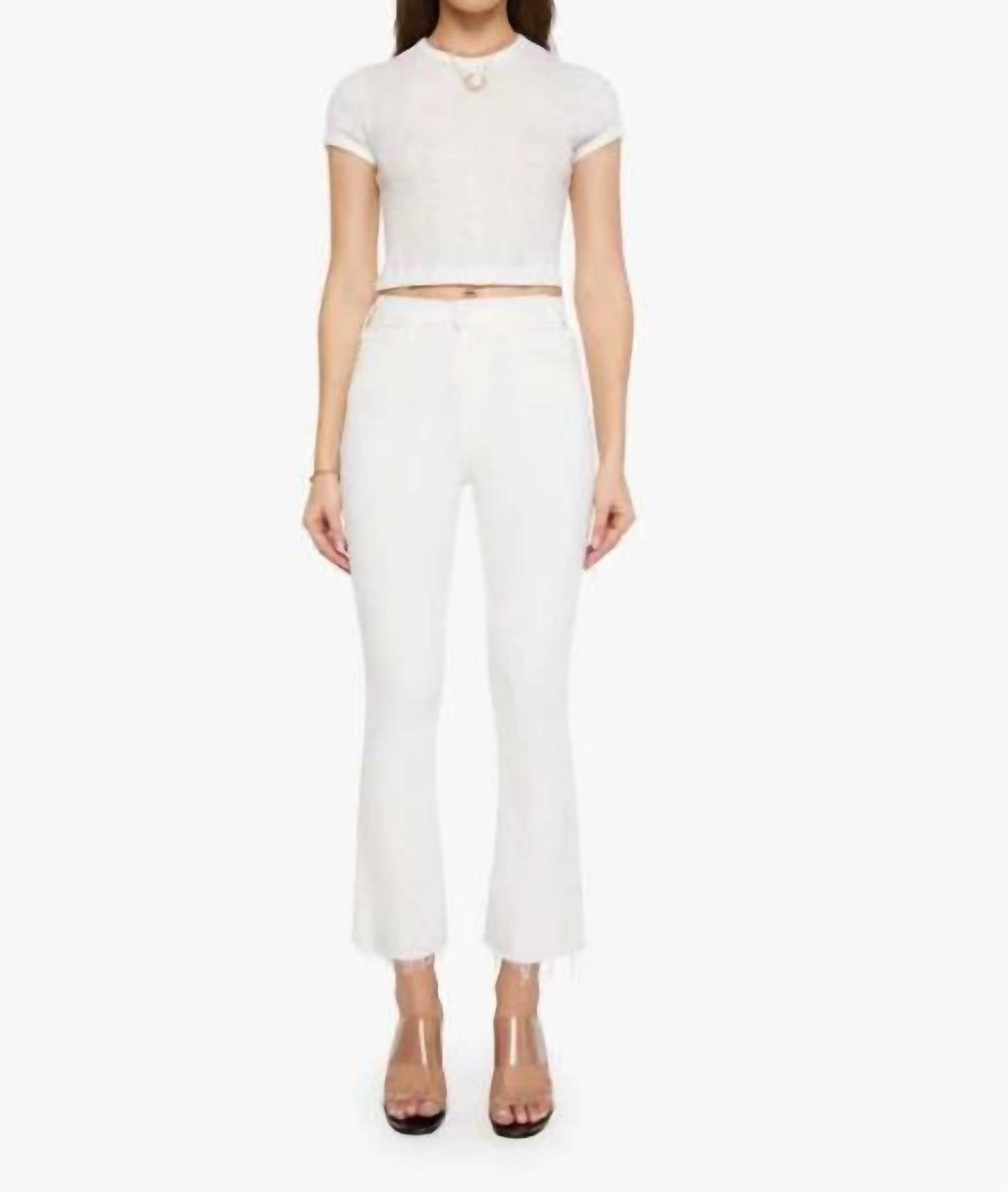 Mother - Hustler Ankle Fray Denim Jeans