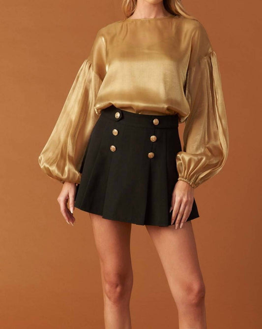 Flying Tomato - Drop Shoulder Blouse