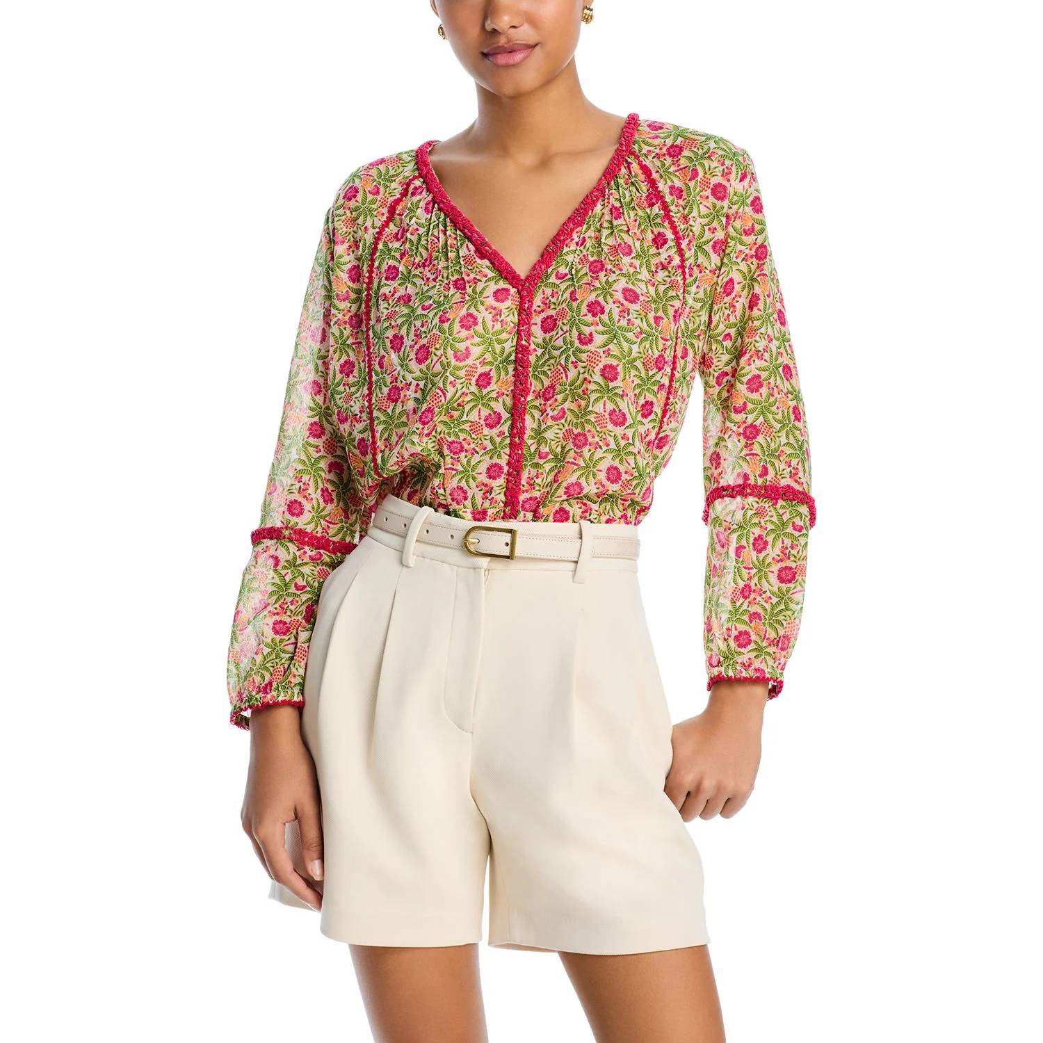 Poupette St Barth - Lara Printed Top