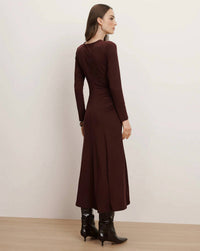 Veronica Beard - Theodora Ruched Midi Dress