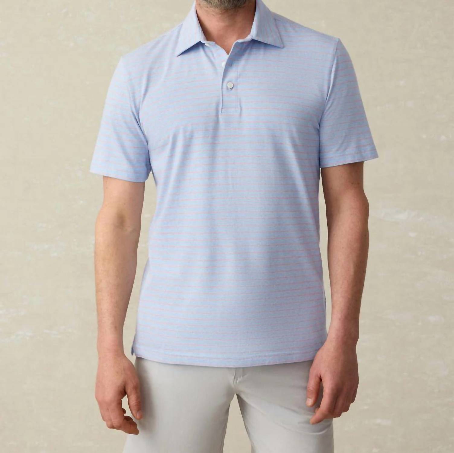Faherty - Short Sleeve Movement Polo Shirt