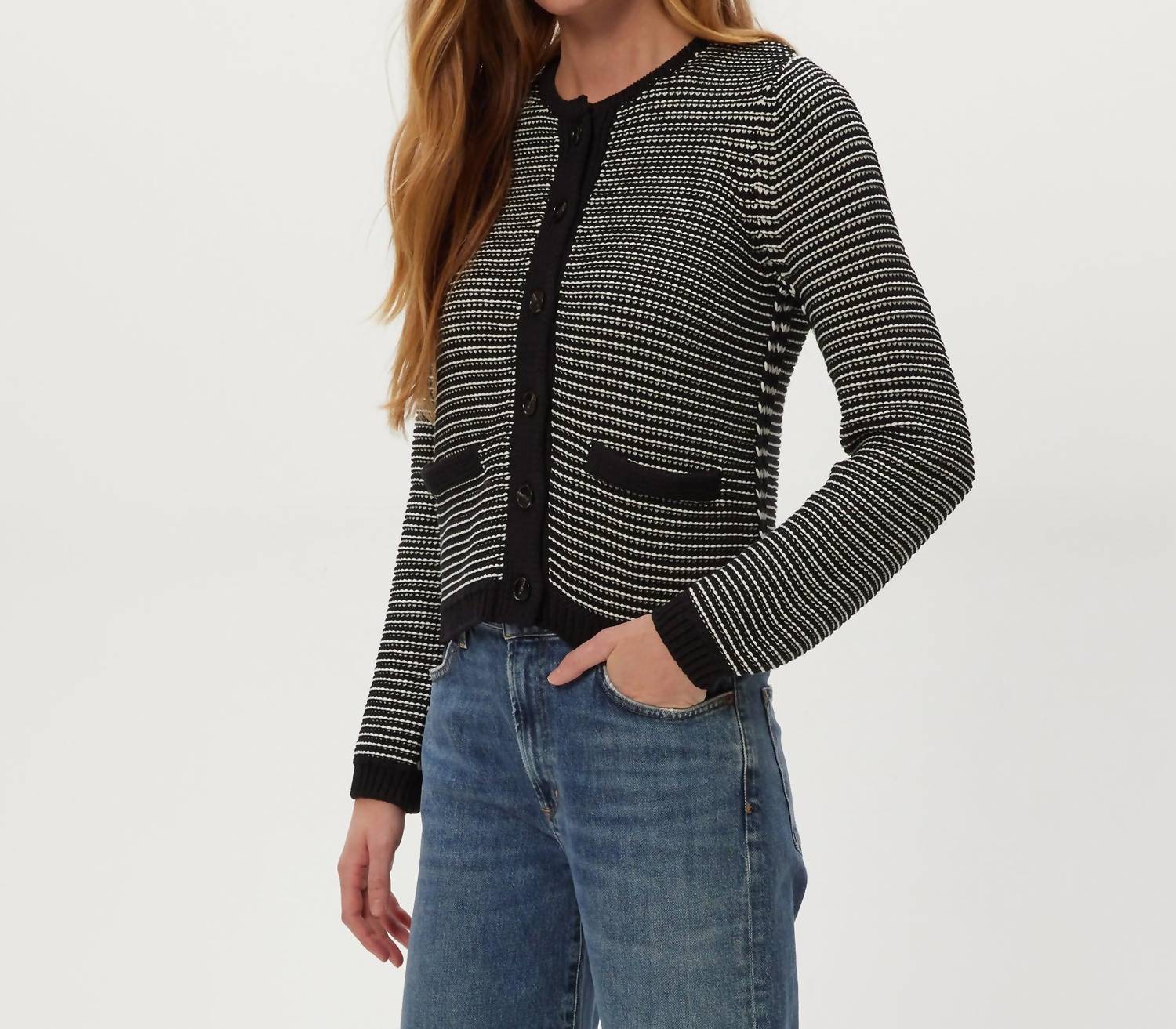 Michael Stars - Kaden Crewneck Cardigan
