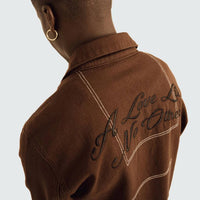 Mechali - Contrast Stitch Worker Jacket