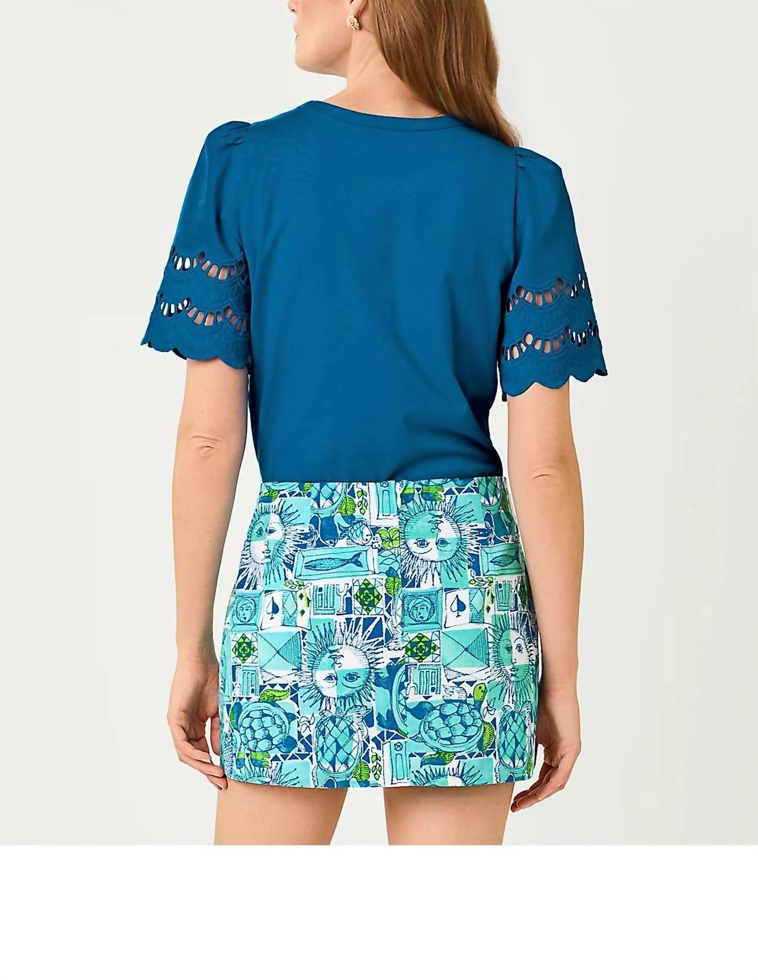 Lilly Pulitzer - Sebene Eyelet Knit Top
