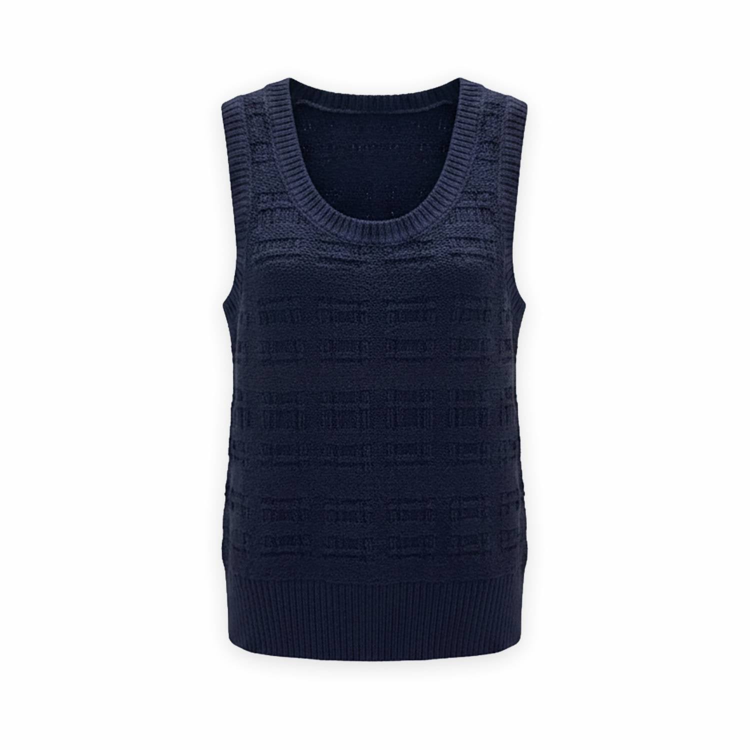 White + Warren - Women's Textured Boucle Tank Top