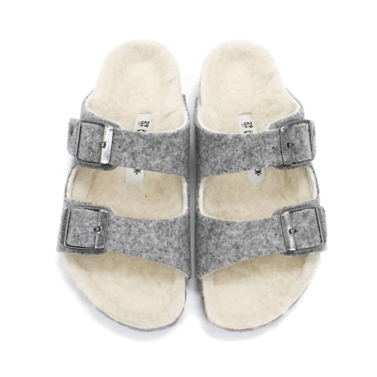 Birkenstock - Girl's Arizona Rivet Wool Felt Sandals
