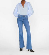 Frame - Le High Flare Mini Slits Jeans