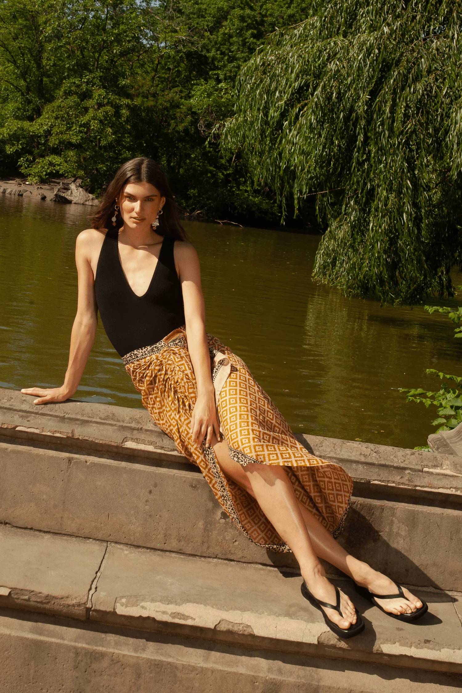 Guadalupe Design - Ashi II Pareo Skirt