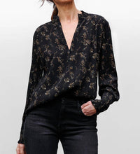 Go By Go Silk - Go Soft Spoken Print Blouse