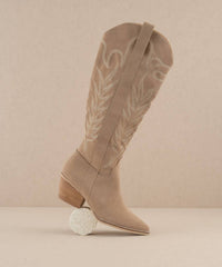 Oasis Society - Women's Samara Embroidered Western Tall Boot