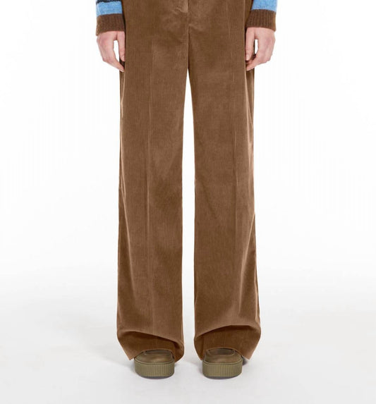 Weekend Max Mara - Tania Wide Leg Corduroy Trousers