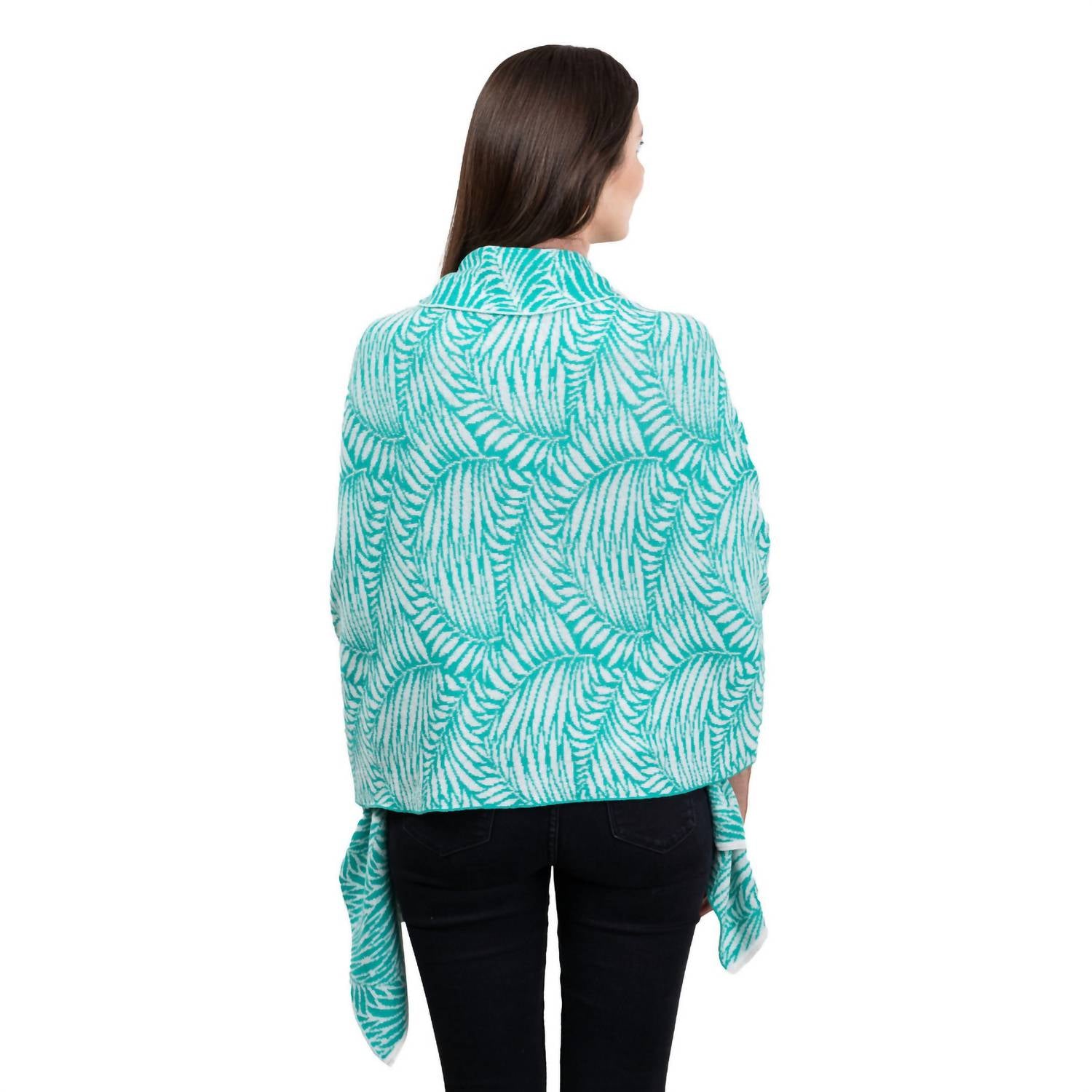 Saol Knitwear - Newgrange Fern Wrap