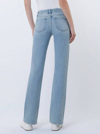 Flying Monkey - Low Rise Straight Leg Denim Jeans
