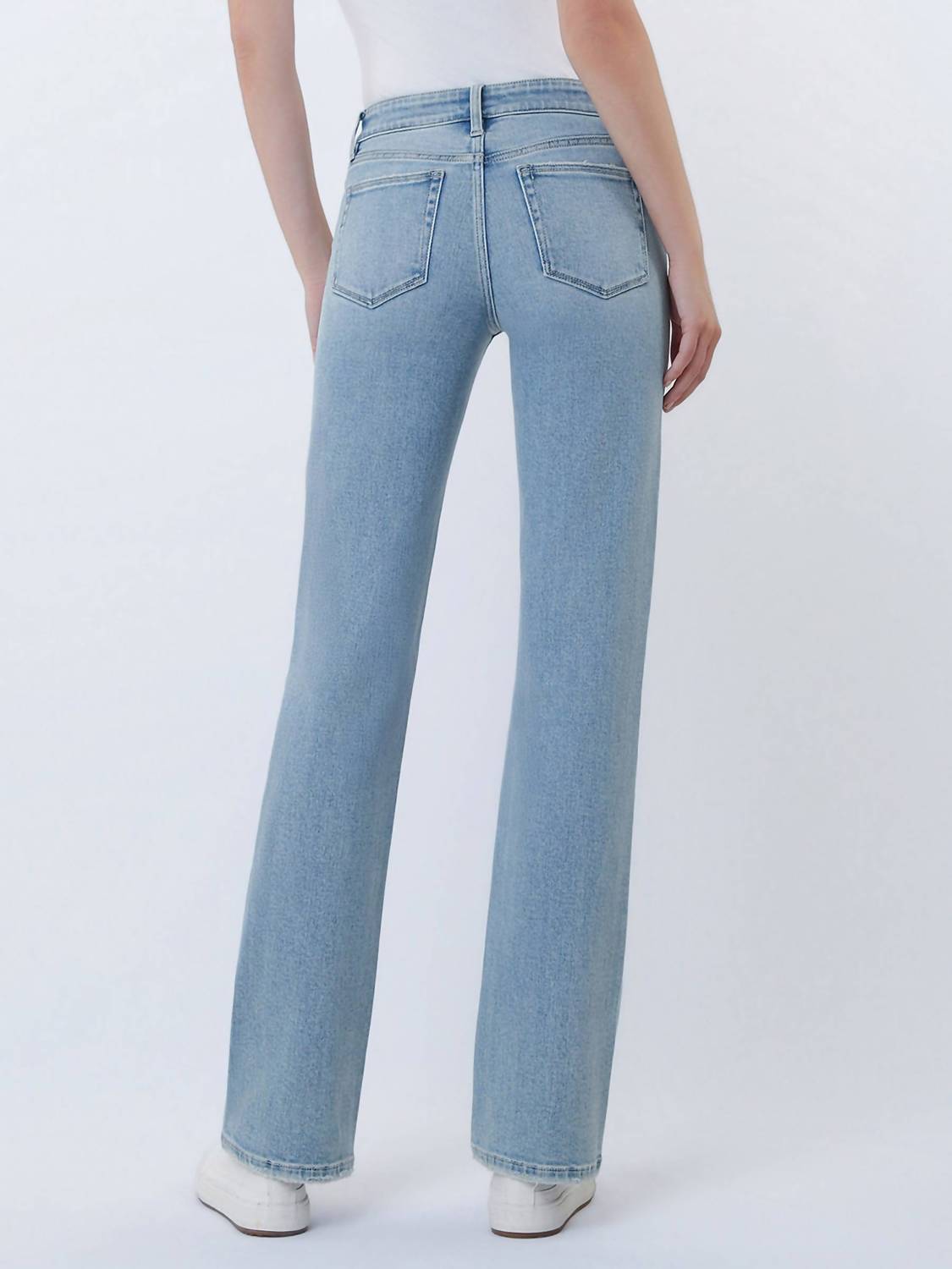 Flying Monkey - Low Rise Straight Leg Denim Jeans
