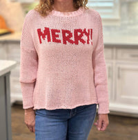 Wooden Ships - Merry Cotton Crew Sweater