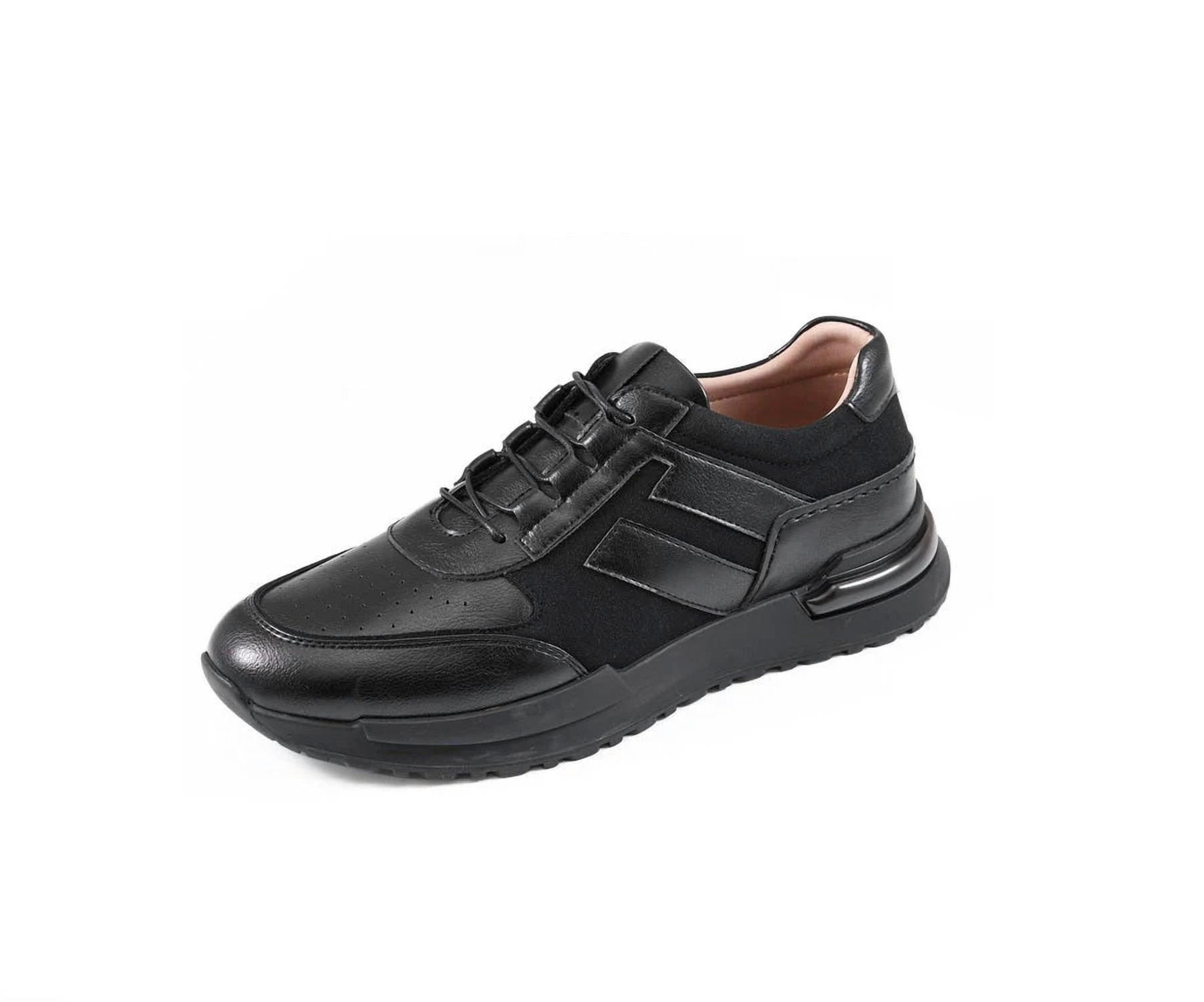 Mazino Men's Henley Sneakers in black - men's sneaker