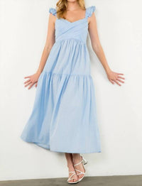 Thml - Flutter Sleeve Midi Dress