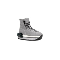Hogan - Women's Maxi Rabbit Fur Ankle Boots