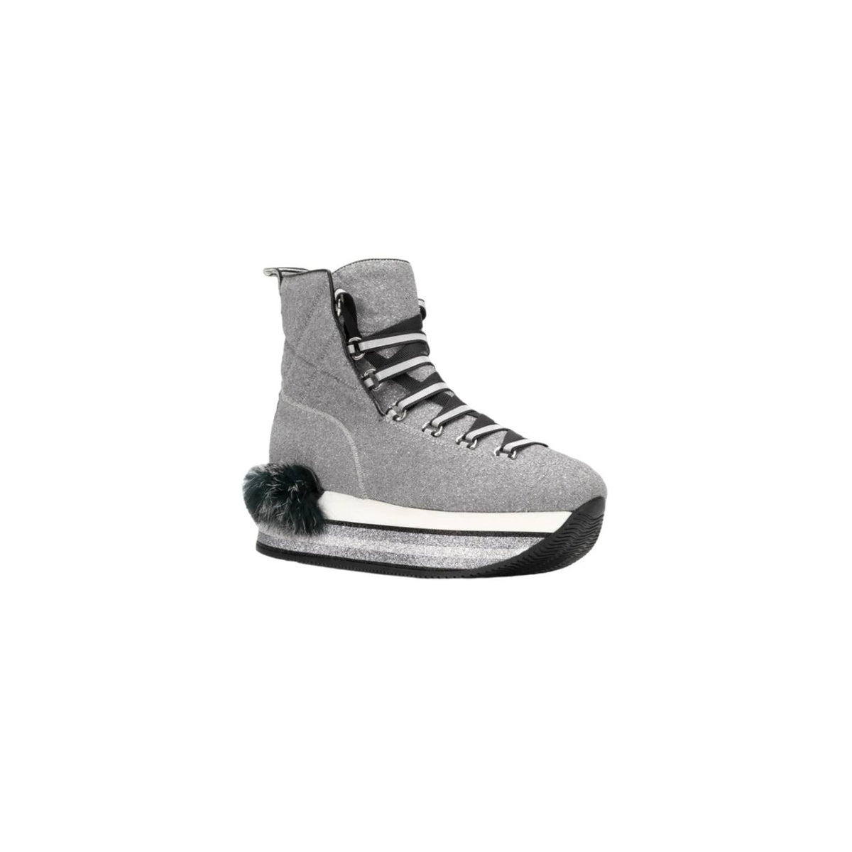 Hogan - Women's Maxi Rabbit Fur Ankle Boots