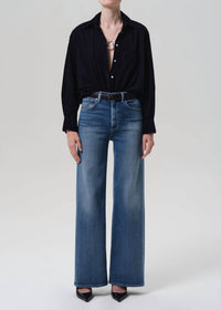 Citizens of Humanity Lyra Wide Leg Jeans in ambry - women's jeans