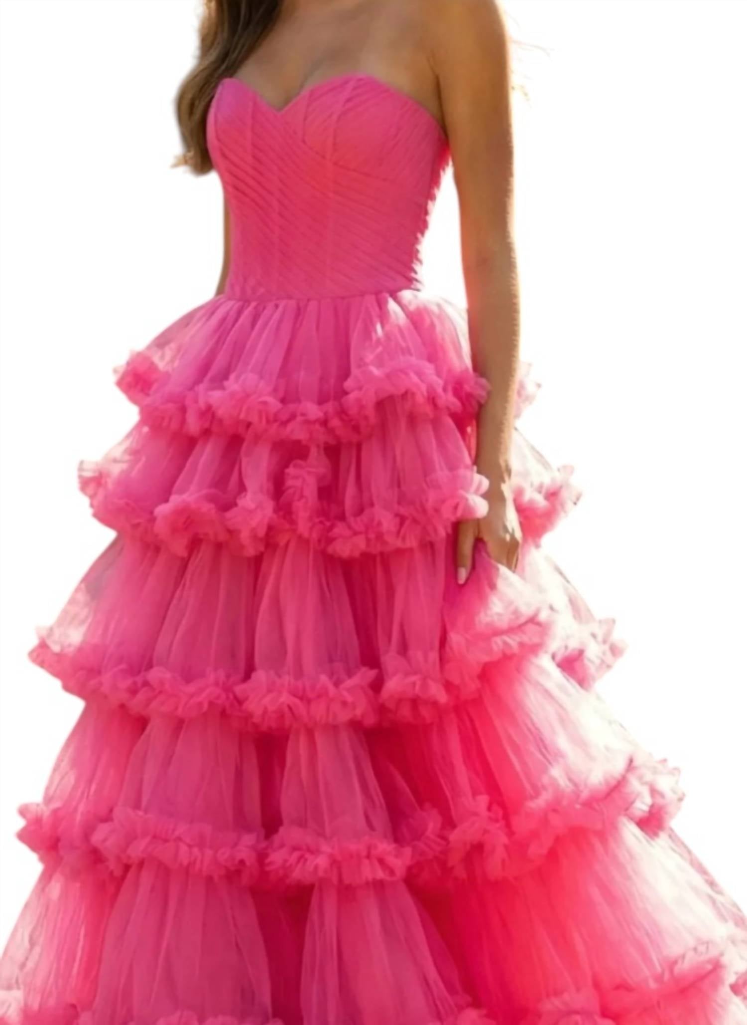 Jovani - Juliet Long Formal Prom Dress Gown