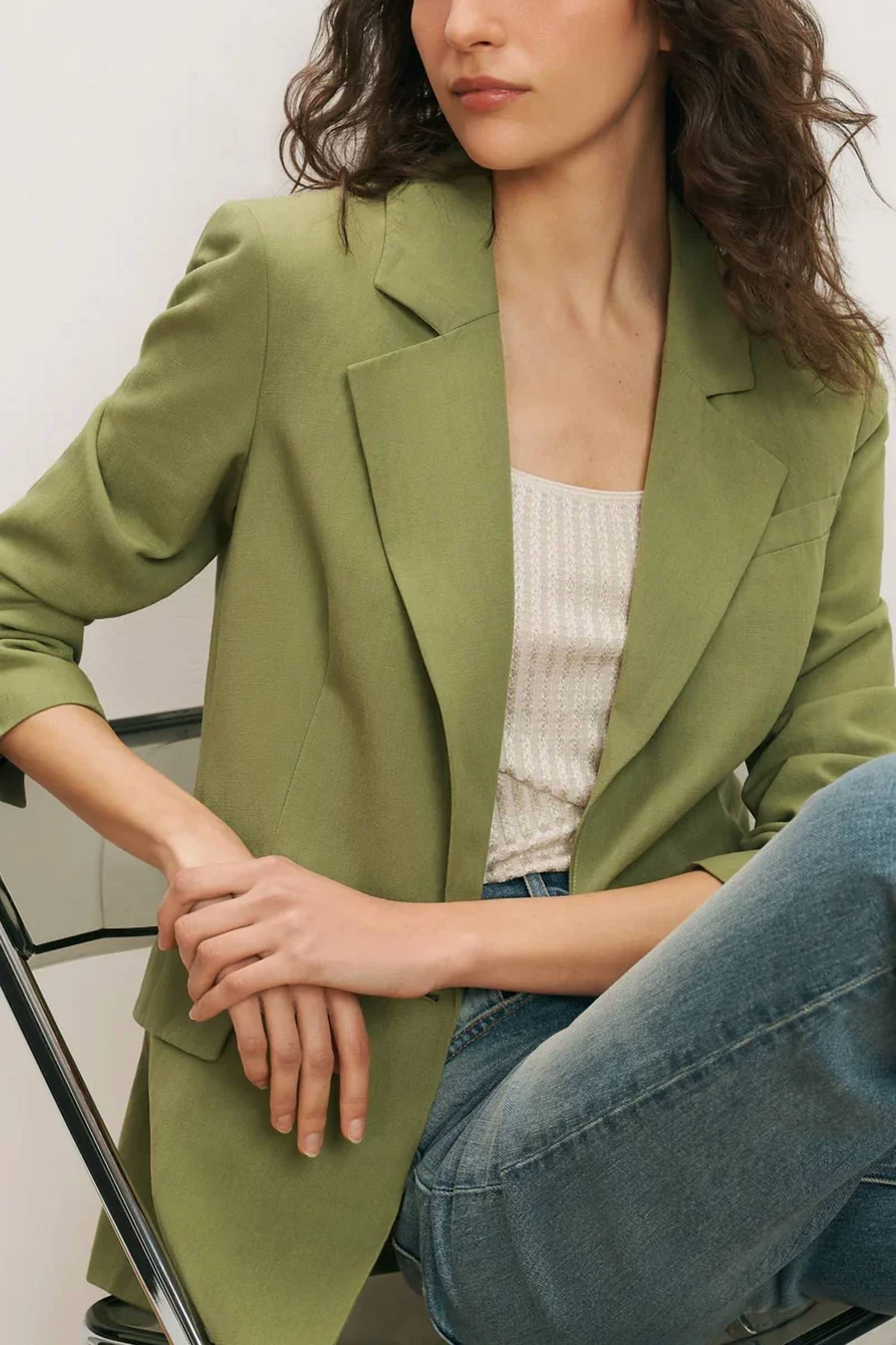 Veronica Beard - Mcgowan Linen Dickey Jacket