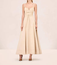 ALEXIS Kendra Maxi Dress in dune - women's dress - detail view
