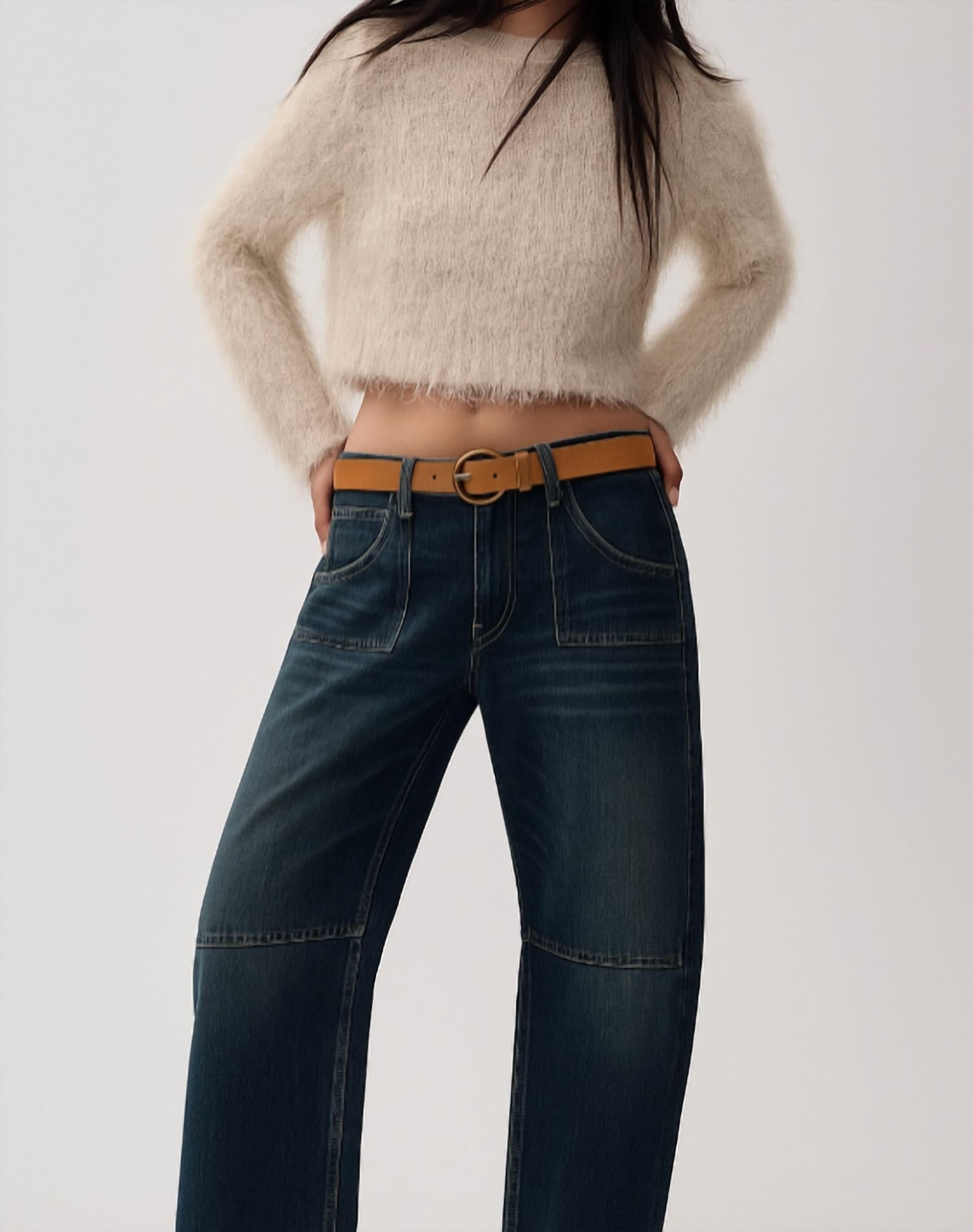 ADA Collection Women's Trailblazer Belt in honey - women's accessory - detail view