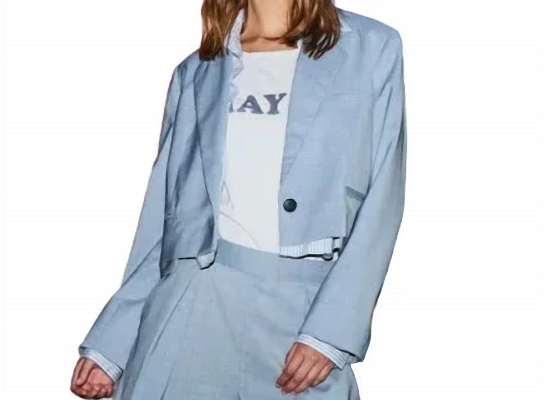 We-Ar4 - Bar Long Sleeve Blazer
