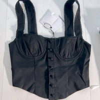 Rumored - Antoinette Cropped Tank Top