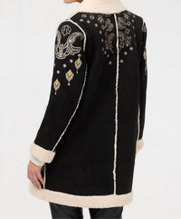 Johnny Was - CHEYENNE LORI FAUX SUEDE SHERPA JACKET