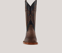 R Watson Boots - Men's Coco Caiman Belly And Malaga Goat Boot