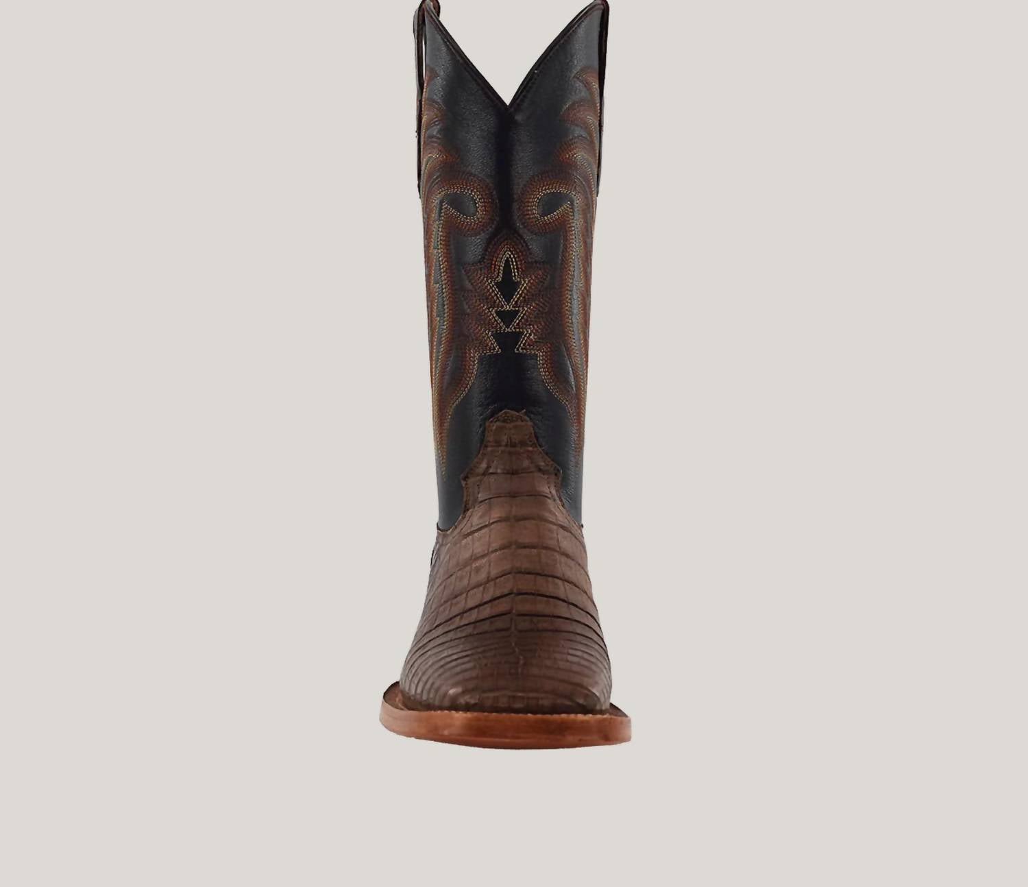 R Watson Boots - Men's Coco Caiman Belly And Malaga Goat Boot