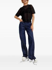 Jean Paul Gaultier - Pre-loved Lacing Detail Jeans