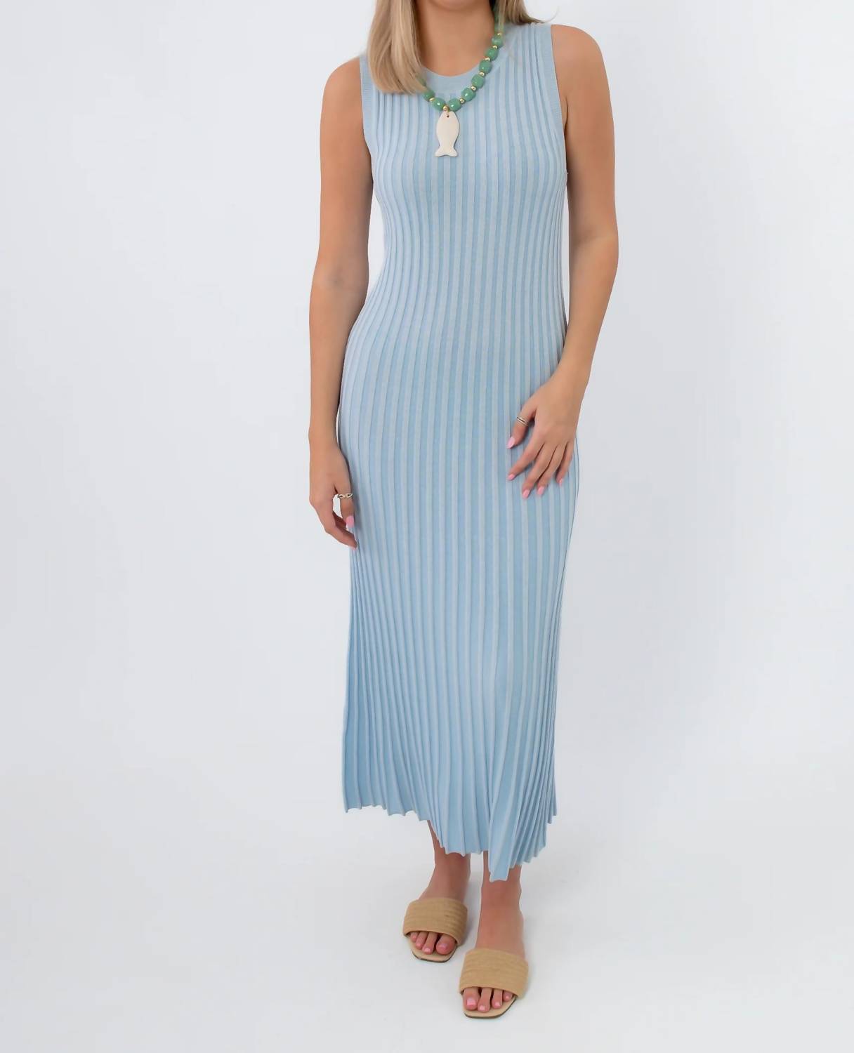 Able - Sophie Rib Knit Midi Dress