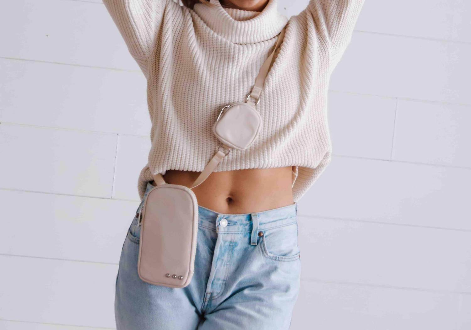 Pretty Simple - Women's Crossbody Phone Bag With Pouch